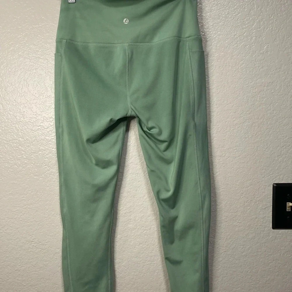 LegEnd Mint Green Leggings with pockets medium - Picture 2 of 5